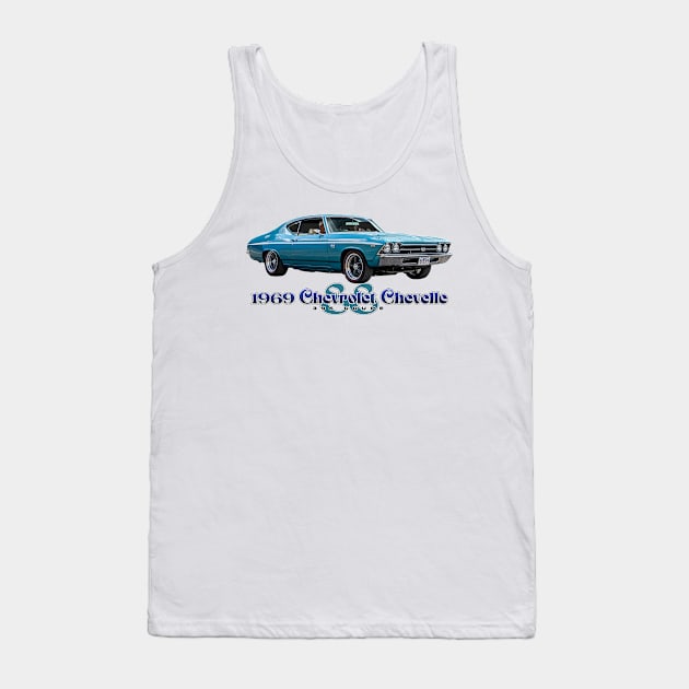 1969 Chevrolet Chevelle SS 396 Coupe Tank Top by Gestalt Imagery